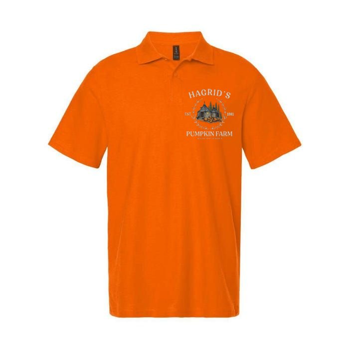 Fall Hagrids Pumpkin Farm Patch Autumn Pumpkin Garden Softstyle Adult Sport Polo