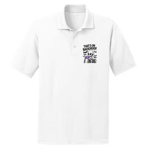 Funny Halloween Pharmacy Tech Skeleton ThatS Backorder PosiCharge RacerMesh Polo