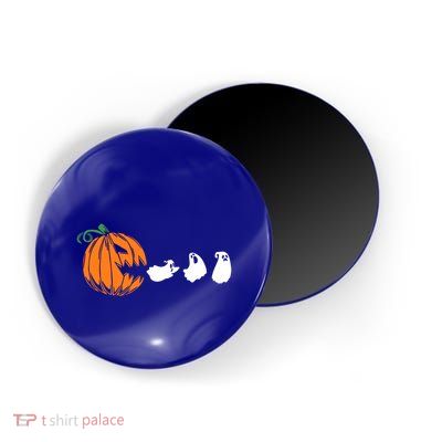 Funny Halloween Pumpkin Eating Ghost Gamer Cute Gift Magnet