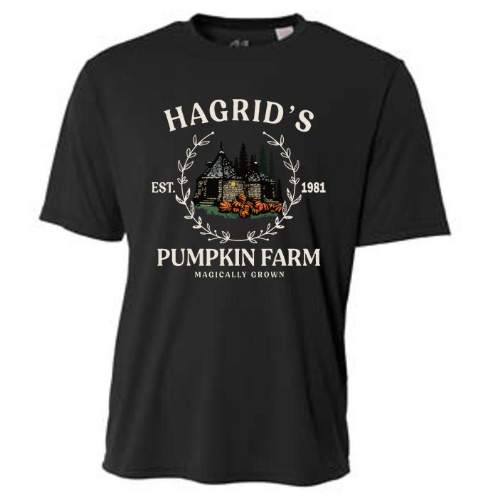 Fall HagridS Pumpkin Farm Patch Autumn Pumpkin Garden Cooling Performance Crew T-Shirt