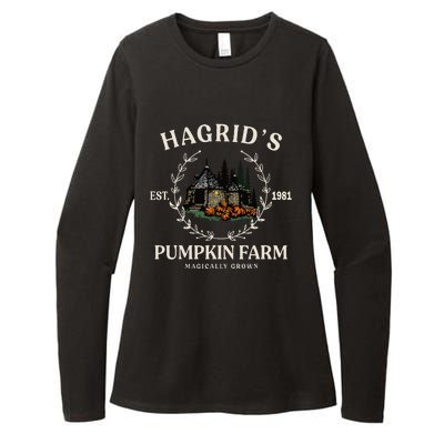 Fall HagridS Pumpkin Farm Patch Autumn Pumpkin Garden Womens CVC Long Sleeve Shirt