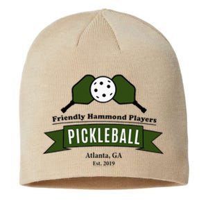 Friendly Hammond Players Pickleball Atlanta Sustainable Beanie