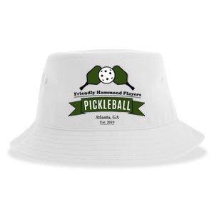 Friendly Hammond Players Pickleball Atlanta Sustainable Bucket Hat