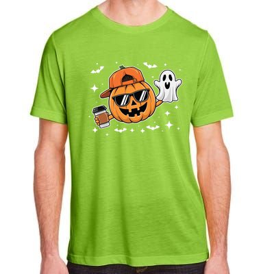 Funny Halloween Pumpkin Ghost Ing Coffee Gift Adult ChromaSoft Performance T-Shirt