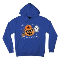 Funny Halloween Pumpkin Ghost Ing Coffee Gift Hoodie