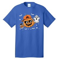 Funny Halloween Pumpkin Ghost Ing Coffee Gift Tall T-Shirt