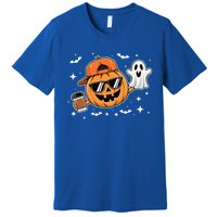 Funny Halloween Pumpkin Ghost Ing Coffee Gift Premium T-Shirt