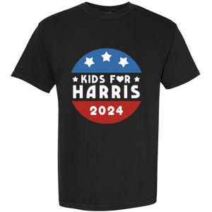 For Harris President Love Kamala Harris Garment-Dyed Heavyweight T-Shirt