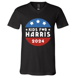 For Harris President Love Kamala Harris V-Neck T-Shirt