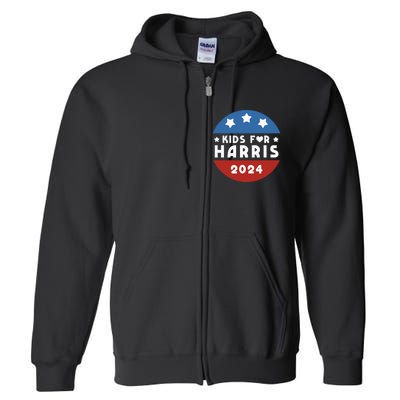 For Harris President Love Kamala Harris Full Zip Hoodie