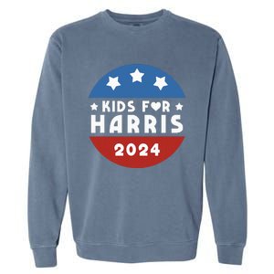 For Harris President Love Kamala Harris Garment-Dyed Sweatshirt