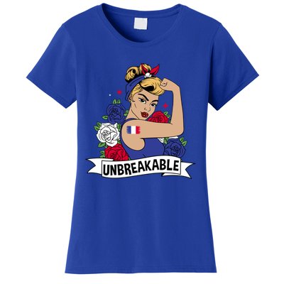 France Heritage Proud French Unbreakable Meaningful Gift Women's T-Shirt