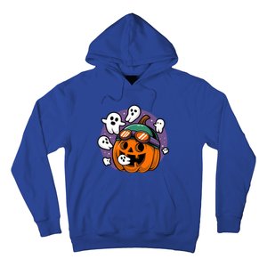 Funny Halloween Pumpkin Eating Ghost Gamer Meaningful Gift Hoodie