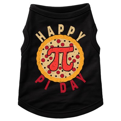Funny Happy Pi Day Pizza Pie Doggie Tank