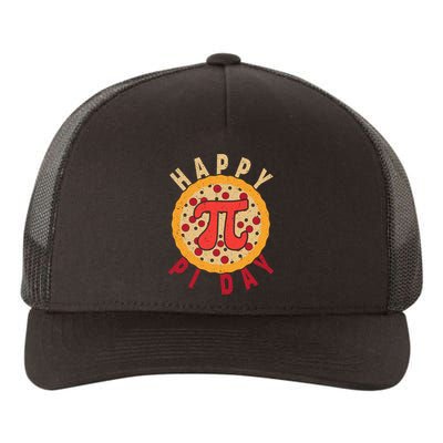 Funny Happy Pi Day Pizza Pie Yupoong Adult 5-Panel Trucker Hat