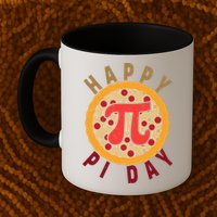 Funny Happy Pi Day Pizza Pie Mug