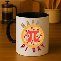 Funny Happy Pi Day Pizza Pie Mug