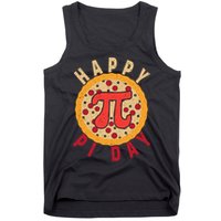 Funny Happy Pi Day Pizza Pie Tank Top