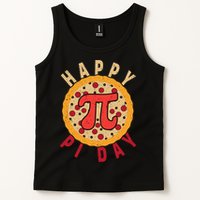 Funny Happy Pi Day Pizza Pie Tank Top