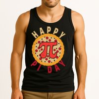 Funny Happy Pi Day Pizza Pie Tank Top