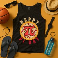 Funny Happy Pi Day Pizza Pie Tank Top