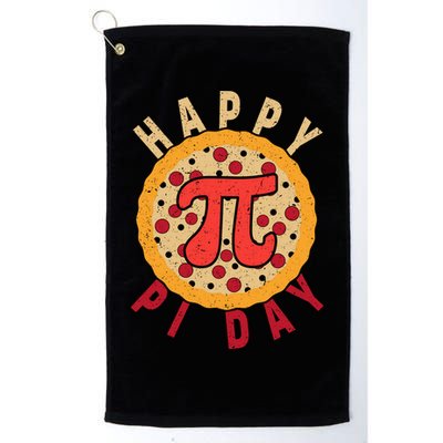 Funny Happy Pi Day Pizza Pie Golf Towel