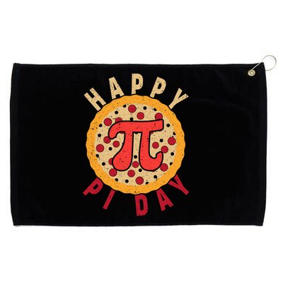 Funny Happy Pi Day Pizza Pie Grommeted Golf Towel