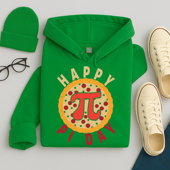Funny Happy Pi Day Pizza Pie Hoodie