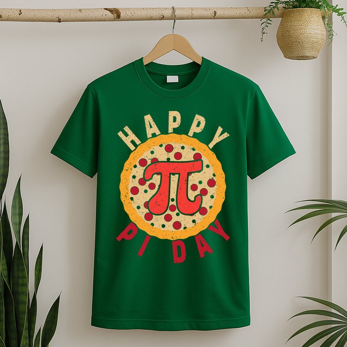 Funny Happy Pi Day Pizza Pie T-Shirt