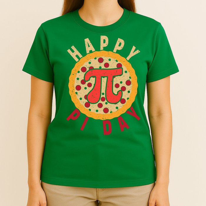 Funny Happy Pi Day Pizza Pie T-Shirt