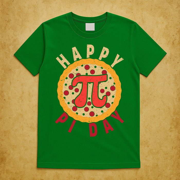 Funny Happy Pi Day Pizza Pie T-Shirt