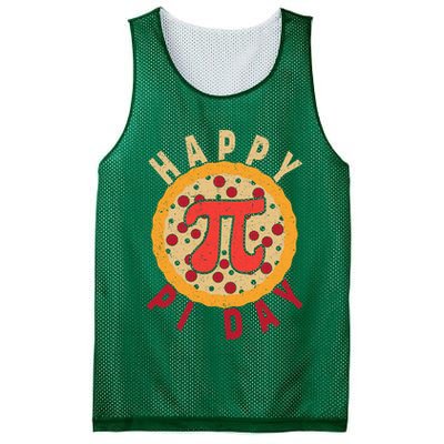 Funny Happy Pi Day Pizza Pie Mesh Reversible Basketball Jersey Tank