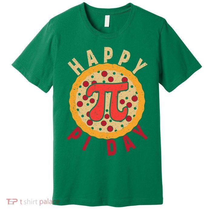 Funny Happy Pi Day Pizza Pie Premium T-Shirt