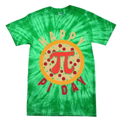 Funny Happy Pi Day Pizza Pie Tie-Dye T-Shirt
