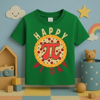 Funny Happy Pi Day Pizza Pie Toddler T-Shirt