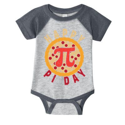 Funny Happy Pi Day Pizza Pie Infant Baby Jersey Bodysuit