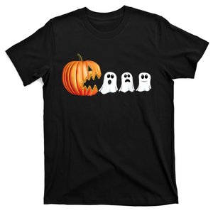 Funny Halloween Pumpkin Ghosts Jack O Lantern T-Shirt