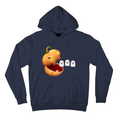 Funny Halloween Pumpkin Eating Ghost Tall Hoodie