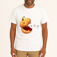 Funny Halloween Pumpkin Eating Ghost Tall T-Shirt