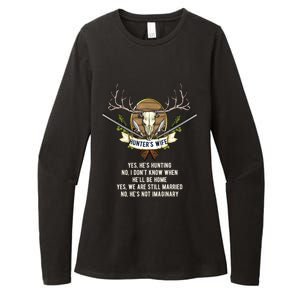 Funny Husband Partner Gone Awol Hunting Poem Hunt Wife Gift Womens CVC Long Sleeve Shirt