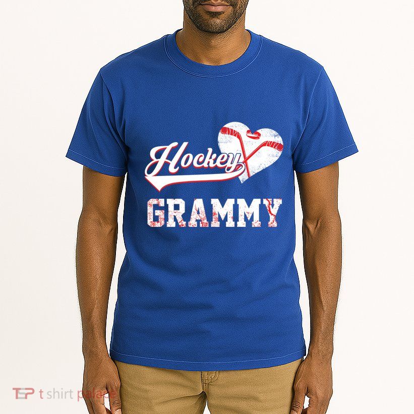 Family Hockey Player Funny Gift Hockey Grammy Gift Tall T-Shirt