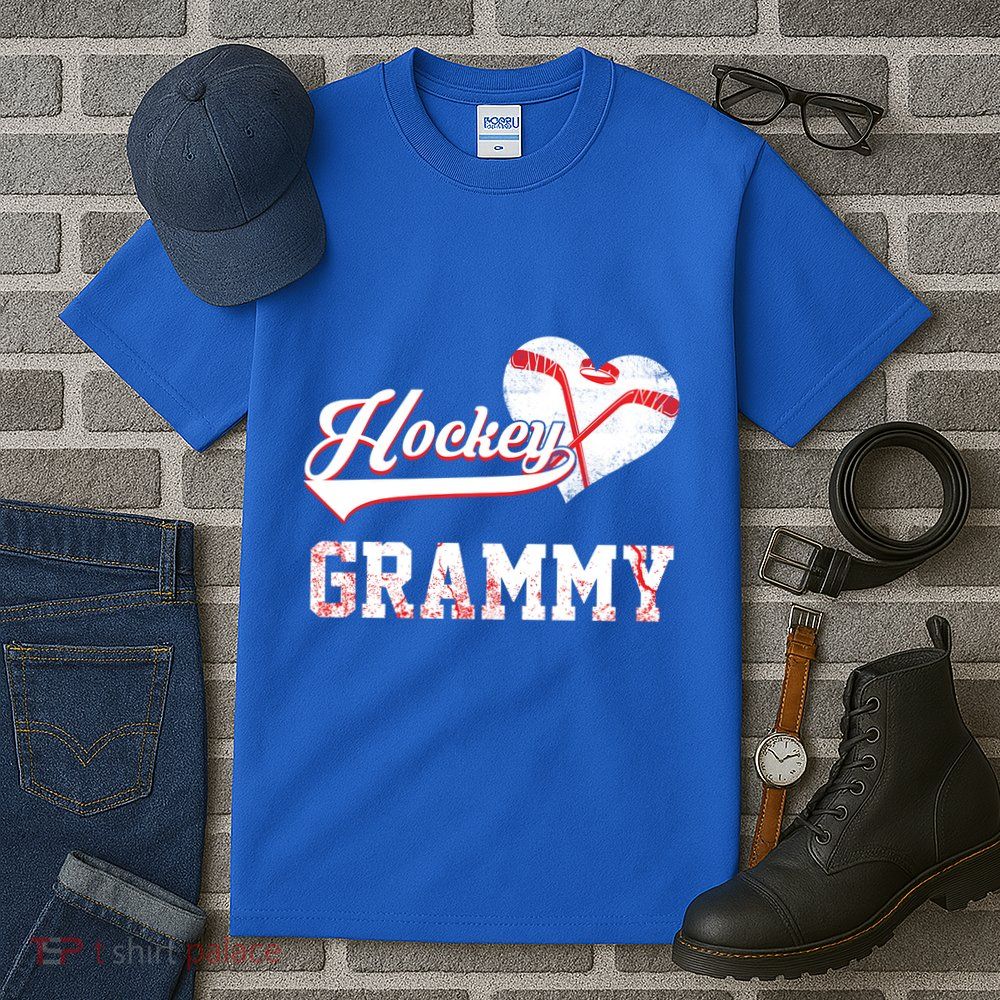 Family Hockey Player Funny Gift Hockey Grammy Gift Tall T-Shirt