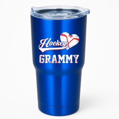 Family Hockey Player Funny Gift Hockey Grammy Gift Tumbler