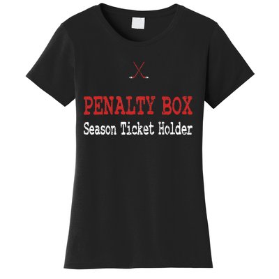 Funny Hockey Player Penalty Box Hockey Women's T-Shirt