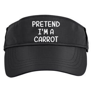 Funny Halloween Party Xmas Lazy Pretend I'm a Carrot Adult Drive Performance Visor