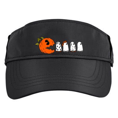 Funny Halloween Pumpkin Ghosts Retro Gamer Adult Drive Performance Visor