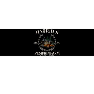 Fall HagridS Pumpkin Farm Patch Autumn Pumpkin Bumper Sticker