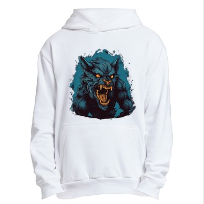 Funny Halloween Party With This Cool Werewolf Costume Urban Pullover Hoodie