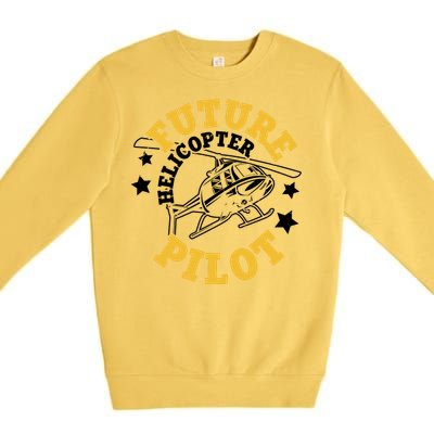 Future Helicopter Pilot Premium Crewneck Sweatshirt