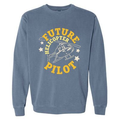 Future Helicopter Pilot Garment-Dyed Sweatshirt